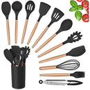 Kit 12 Peças Utensílios de Cozinha Silicone